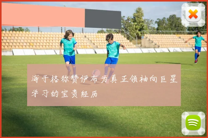 海于格称赞伊布为真正领袖向巨星学习的宝贵经历